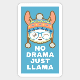 No Drama Llama Magnet